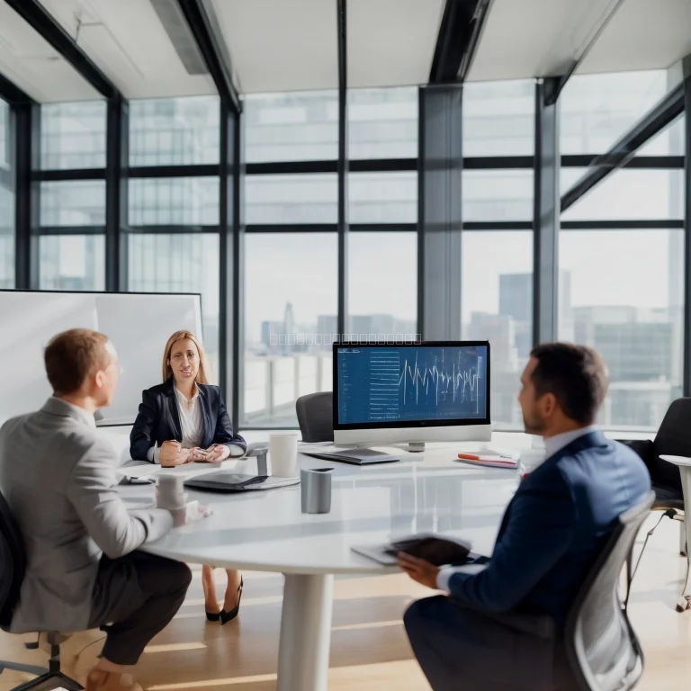 Diverse group of executives engaging in a workshop